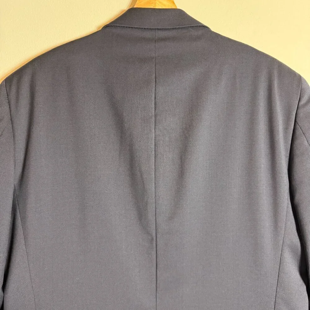 Joseph Abboud Wool Sport Coat Dinner Jacket Blazer Men's 40L Navy Blue